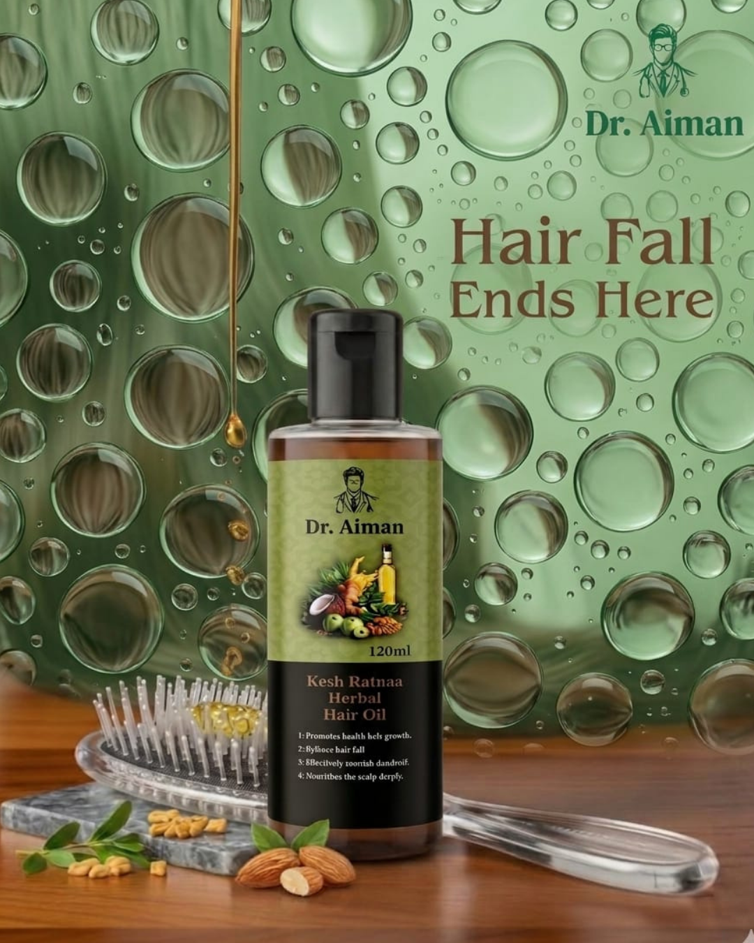 Dr Aiman Anti Hair Fall Oil