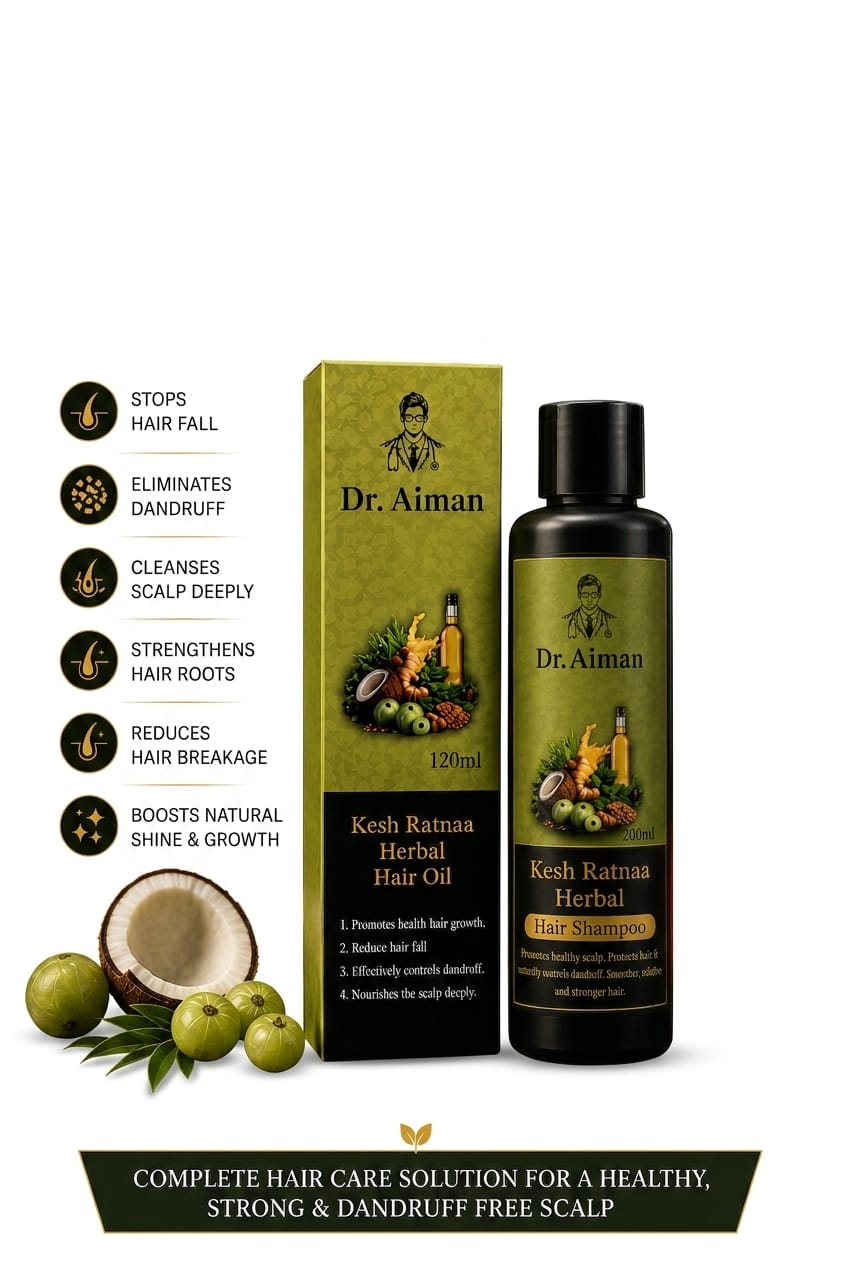 Dr Aiman Hair Recovery System (Oil & Shampoo Cambo)