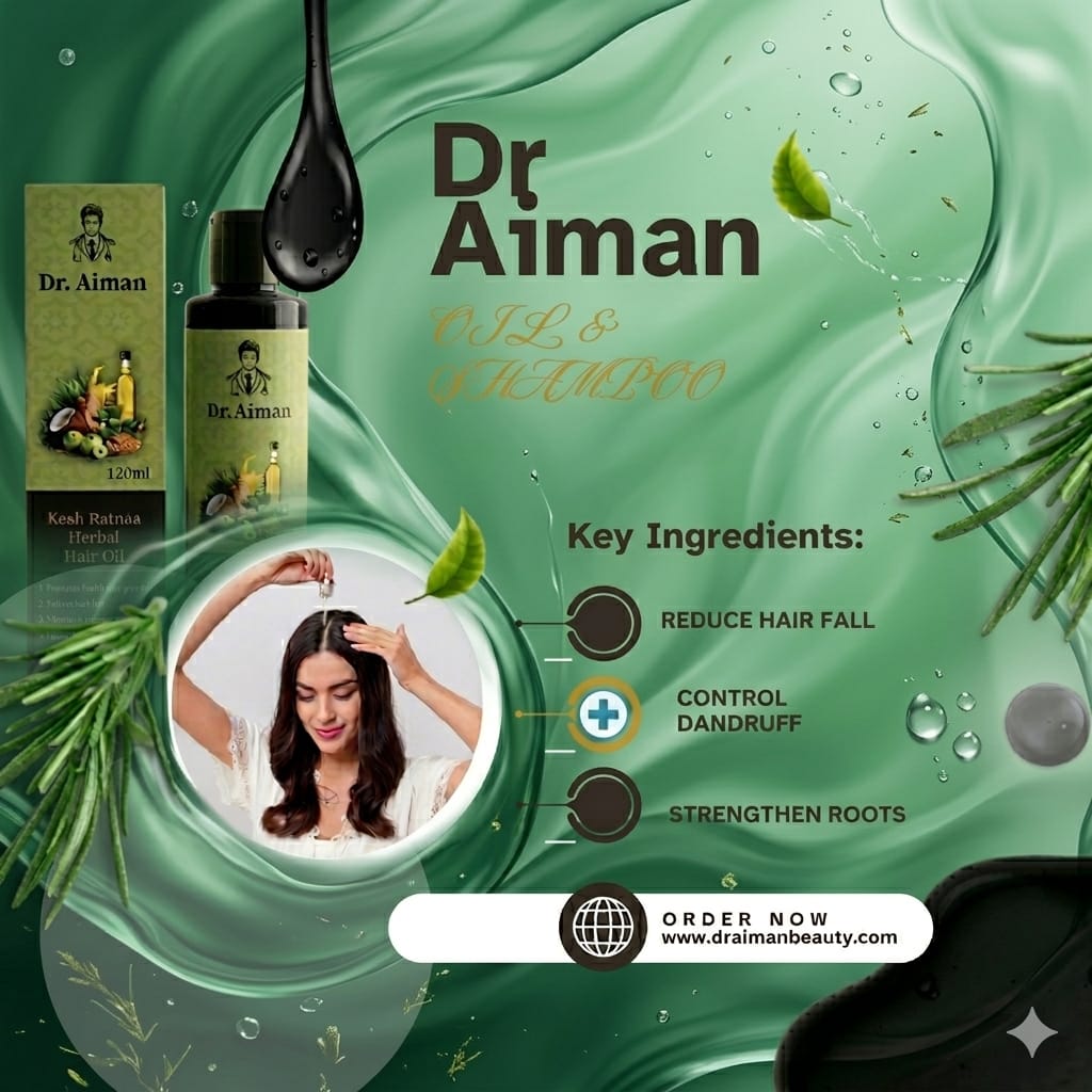 Dr Aiman Hair Recovery System (Oil & Shampoo Cambo)